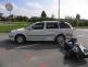 Střet auta s motorkou (2)