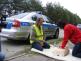Dopravní policisté a kontrola autolékárniček .JPG