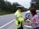 Dopravní policisté a kontrola autolékárniček .JPG