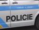 auto policie bok