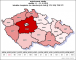 2019 - mapa nápadu krádeže vloupáním do rekreačních objektů