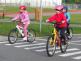 Malí cyklisté na dopravním hřišti