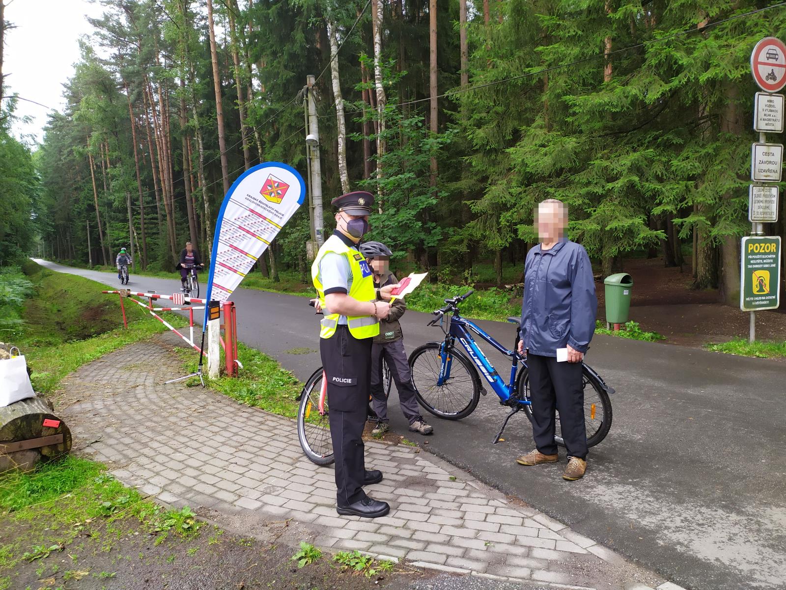 "Na kole jen s přilbou" Hradec Králové 12. 07. 2021