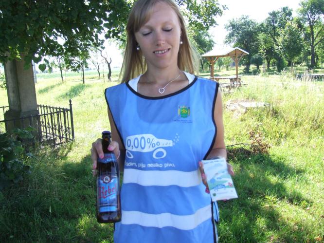"Řídím, piju nealko pivo"