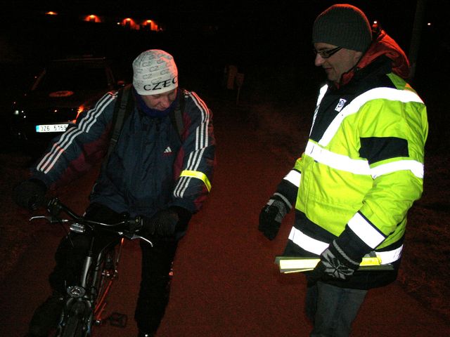 1 kontrola cyklistu v Kunovicich