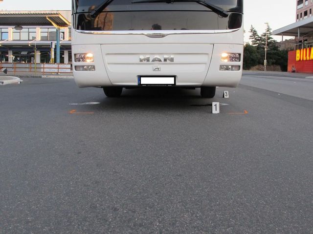 1 nehoda autobusove nadrazi Uherske Hradiste