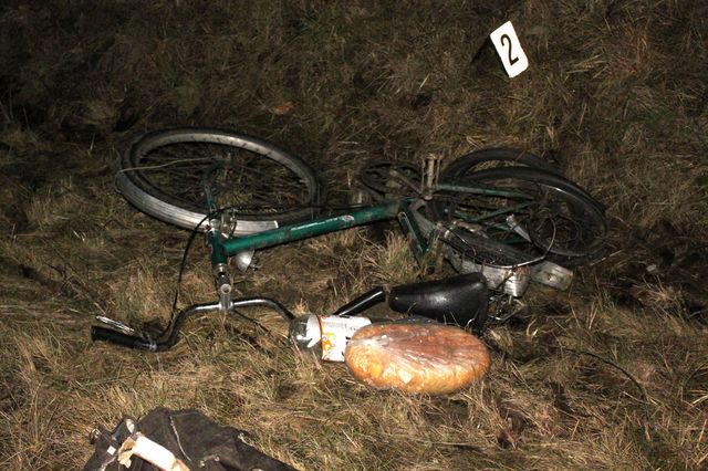1 srazeny cyklista pred Velehradem