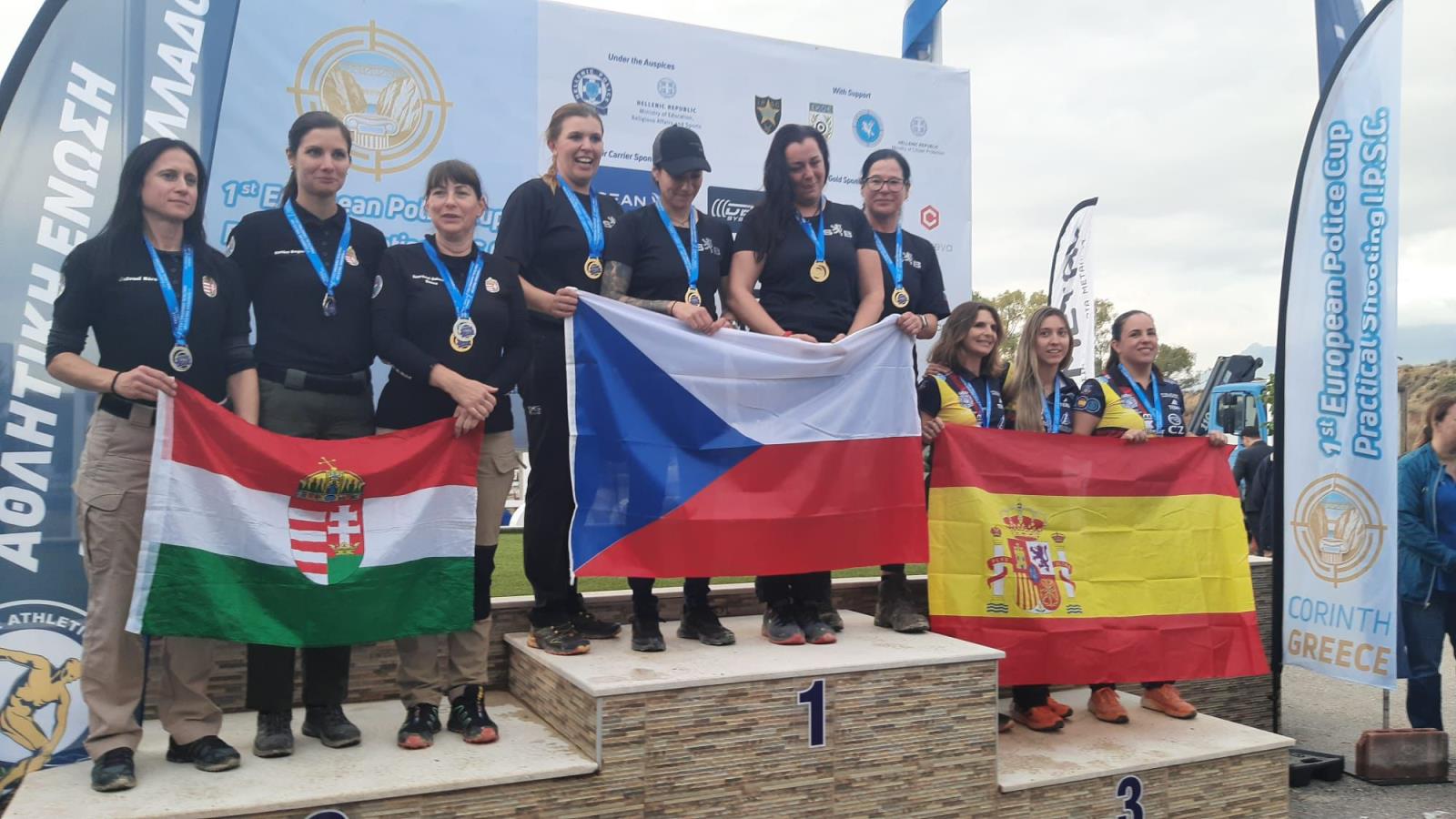 1. místo družstva ženy