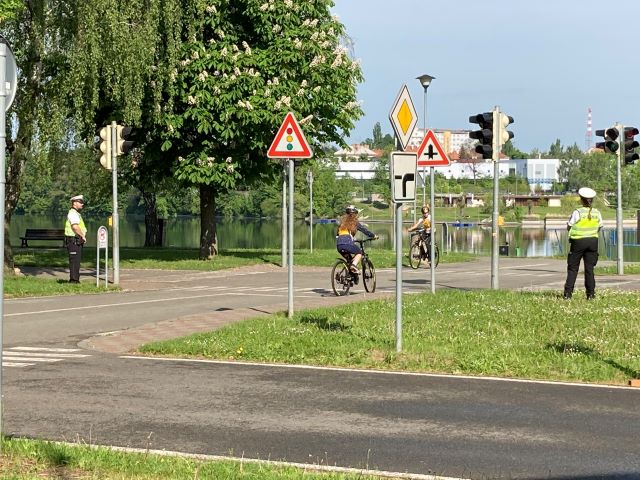 10 Soutěž mladých cyklistů Tábor - Písek 2022   (10).JPG