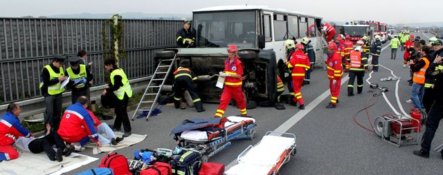 14 simulace nehody Kunovice