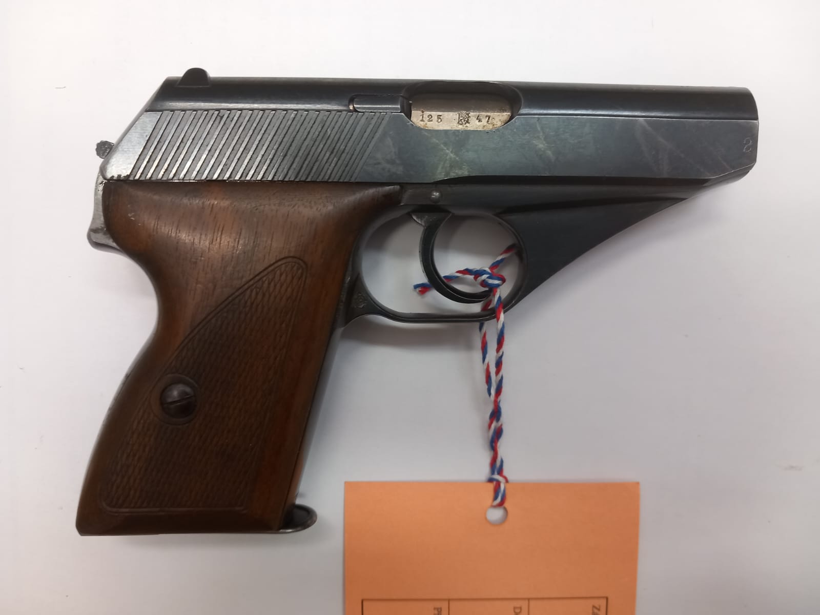 17 Pistole samonabíjecí Mauser model HSc. Ráže 7,65 Br..jpeg