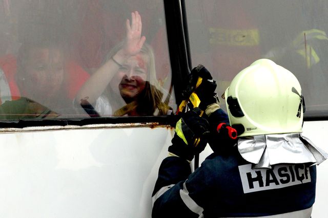 18 simulace nehody Kunovice