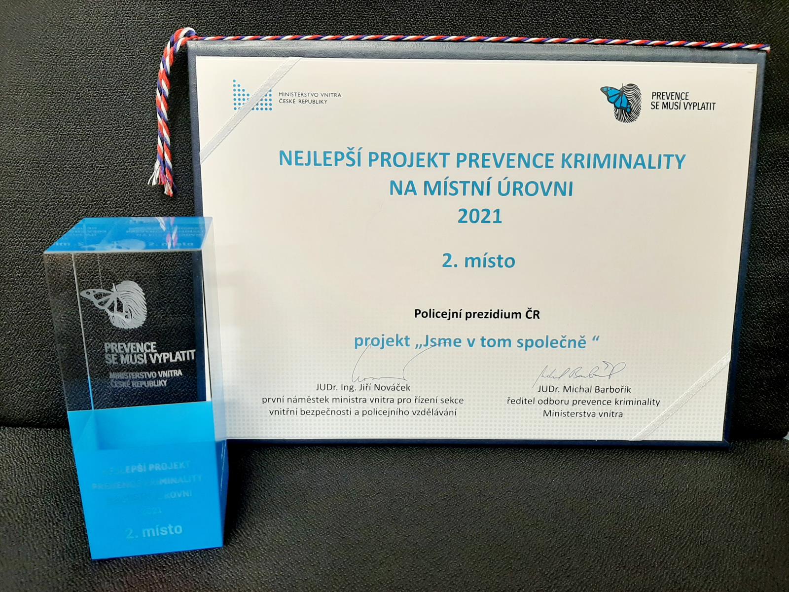 2 Nejlepší projekt prevence kriminality na místní úrovni - 2.místo.jpg