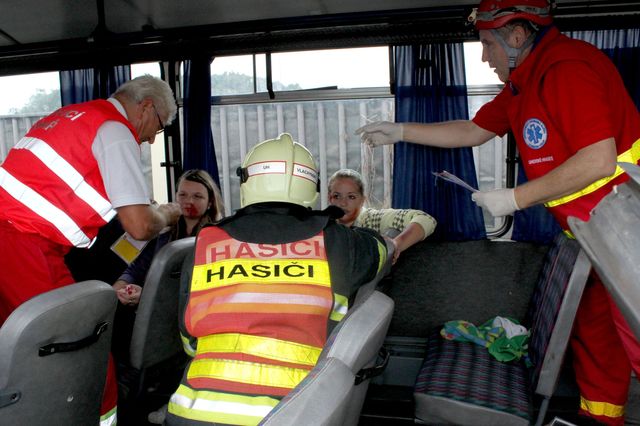 23 simulace nehody Kunovice