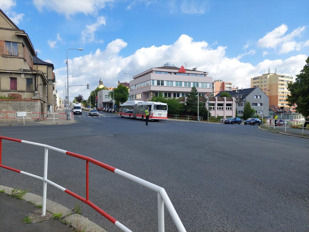 3 Řízení křižovatky policií