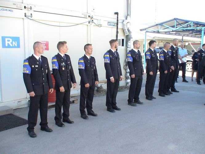 3 - Slavnostní rozloučení před odletem - EULEX Kosovo