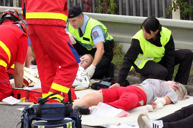 31 simulace nehody Kunovice