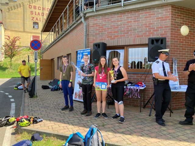 5 Soutěž mladých cyklistů Tábor - Písek 2022   (5).JPG