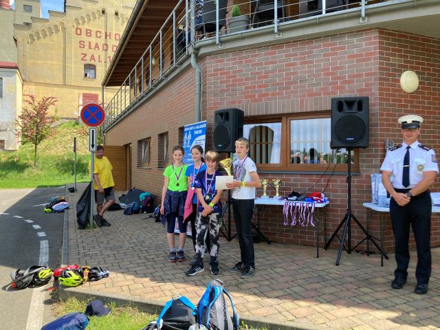 6 Soutěž mladých cyklistů Tábor - Písek 2022   (6).JPG