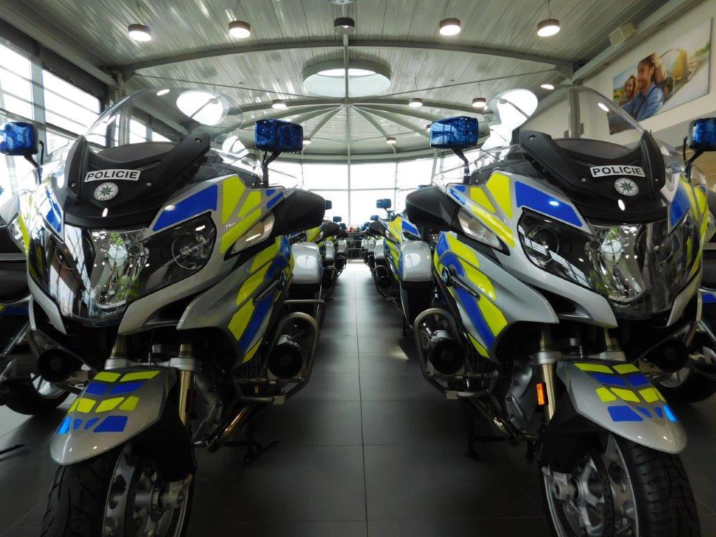 8 Nové policejní motocykly