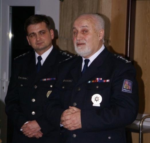 8. Slova shrnující dlouholetou práci u policie a poděkování kolegům