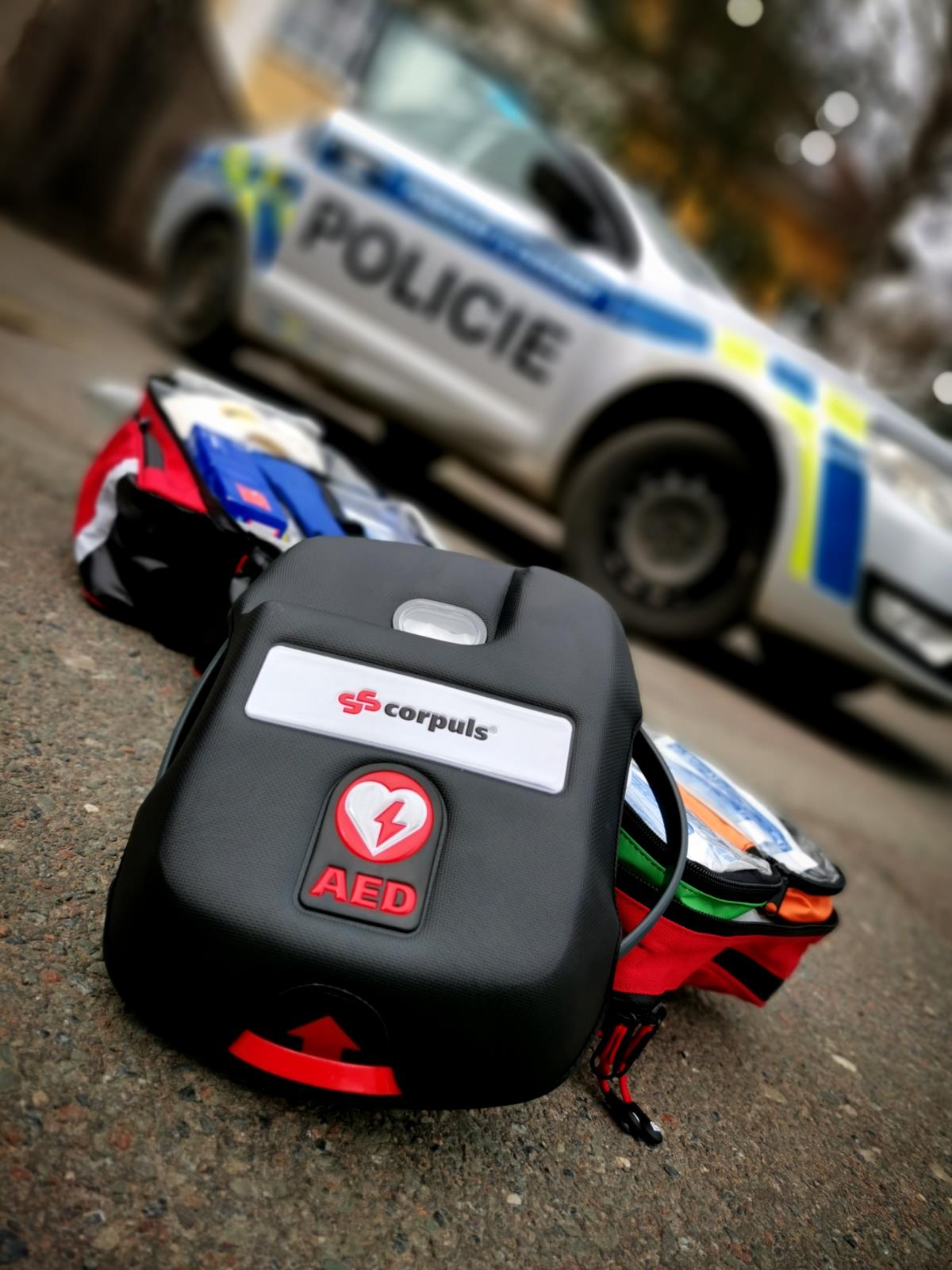 AED - foto PČR