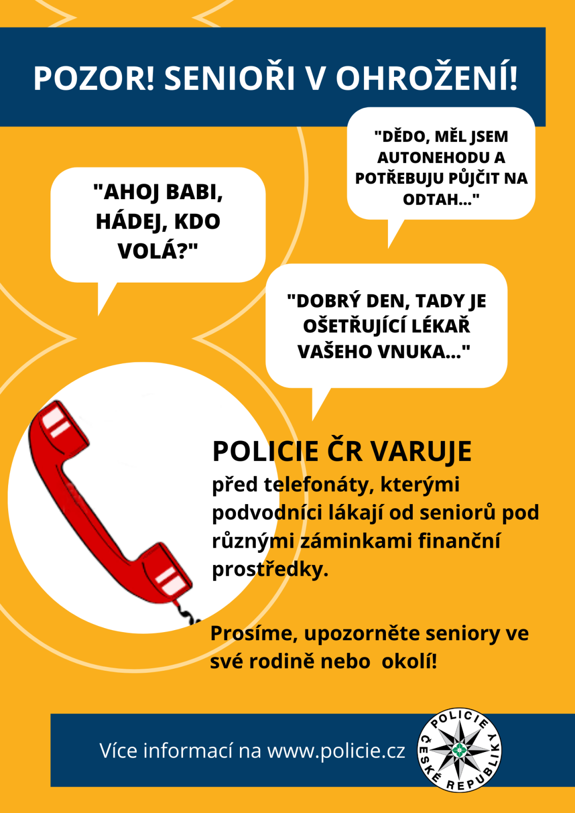 AHOJ BABI, HÁDEJ, KDO VOLÁ