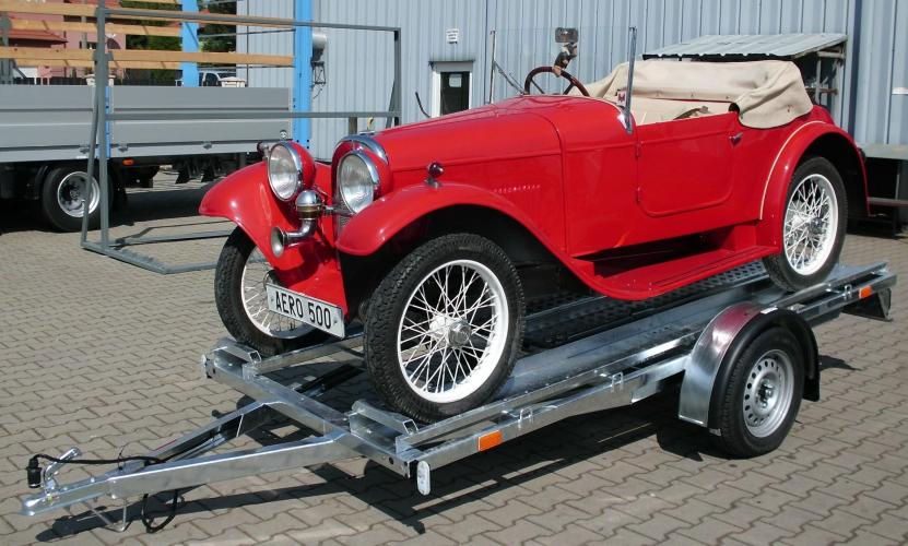 Aero 500 na přívěsu