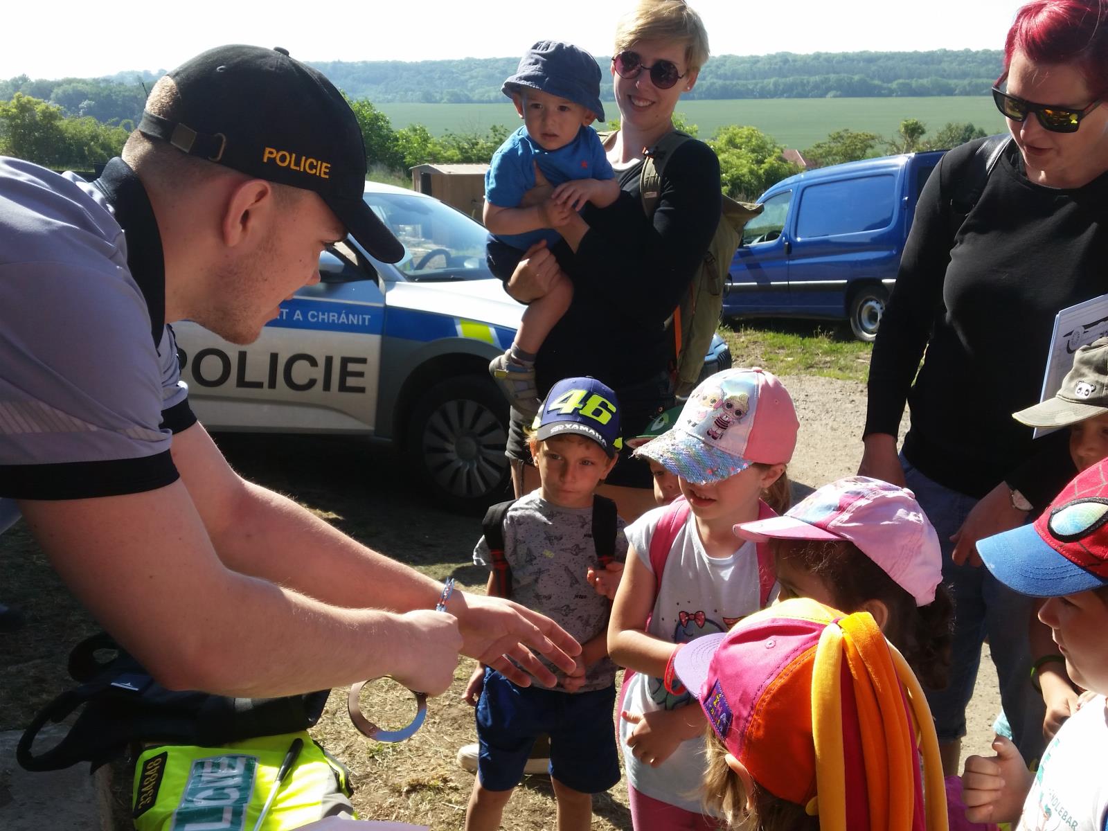 Agra Řisuty - policejní ukázky na farmě