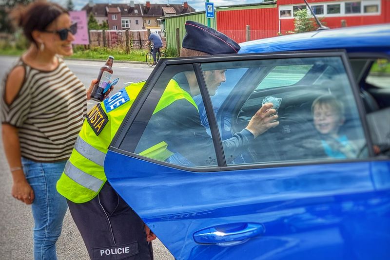 Akce "Řídím, piju nealko pivo" v Jaroměři - 2.8.2023