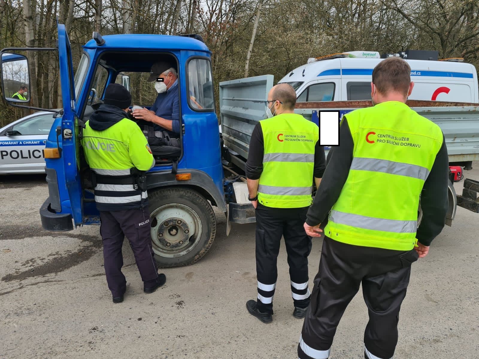 Akce berounských policistů ve spolupráci s Centrem služeb