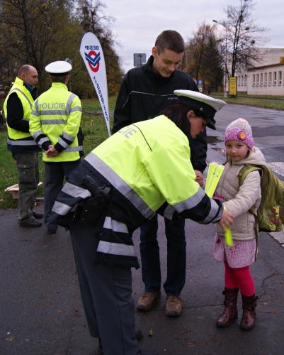 Akce chodci ul. Jablunkovská Třinec