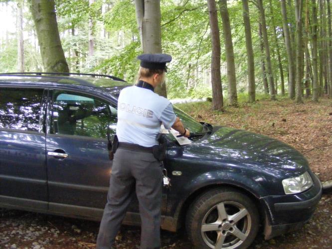 Akce houbaři a jejich vozidla