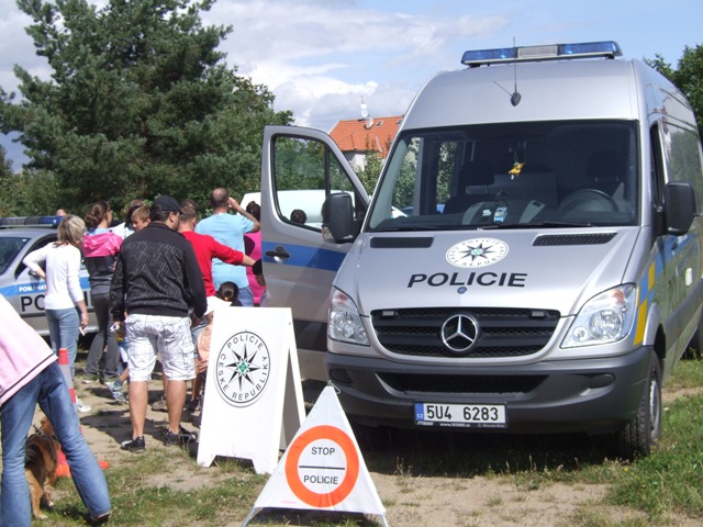 Auto dopravních policistů