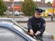 Auto není trezor - policista obchodní dům Slaný