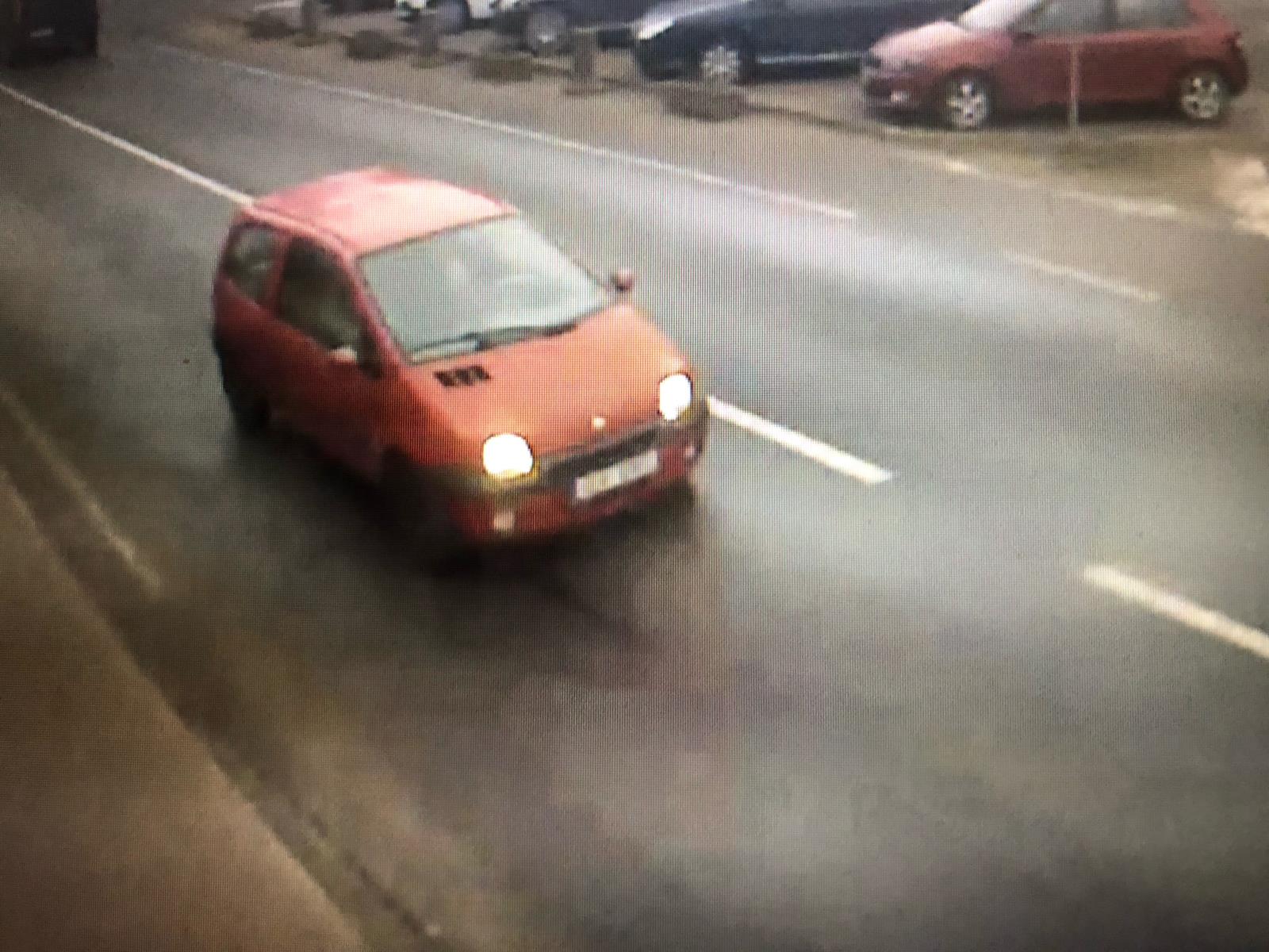 Auto podezřelé osoby 2