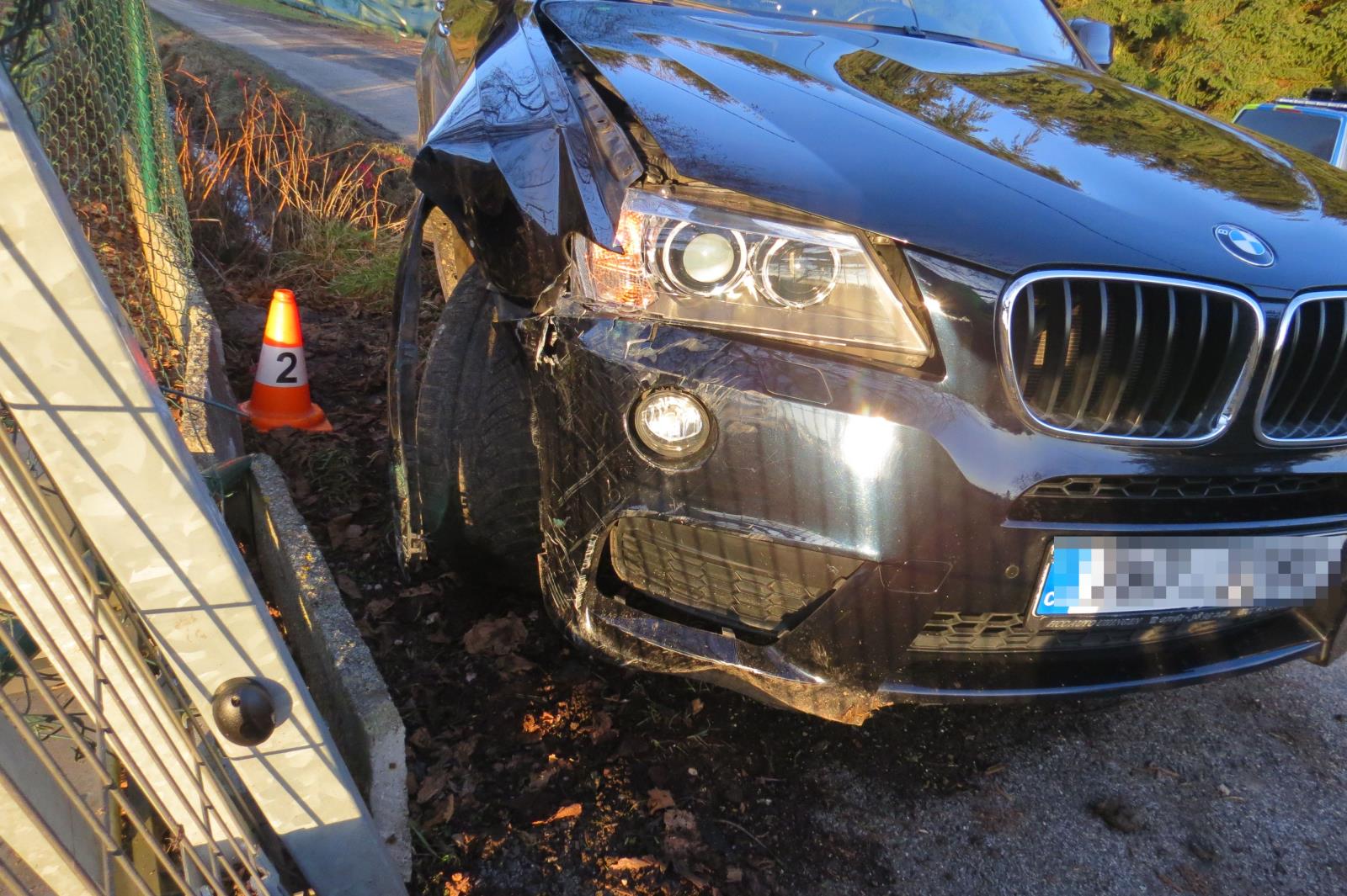 BMW havárie