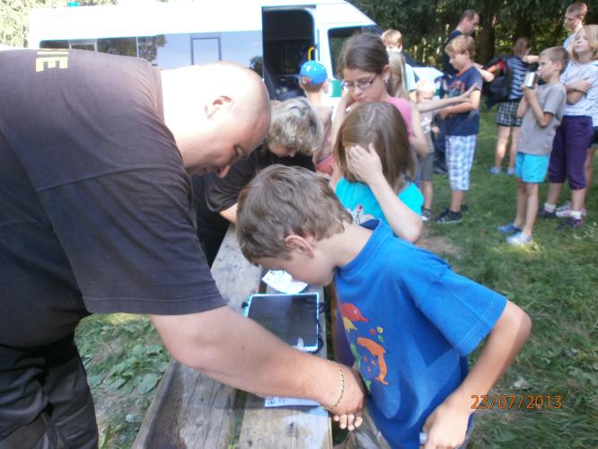 Beseda s táborníky LDT Jesenice