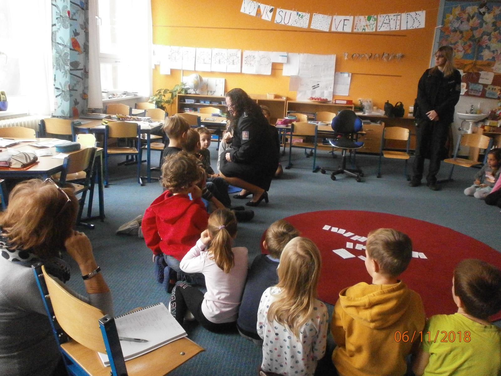 Beseda s žáky Základní školy Montessori