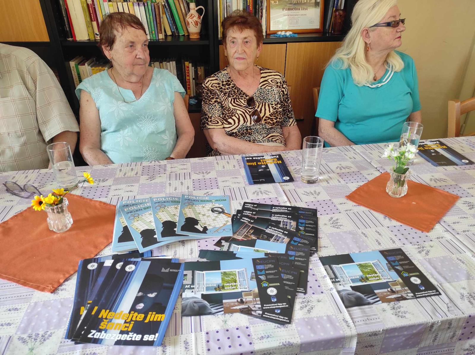Beseda se seniory - Evropský den proti vloupání