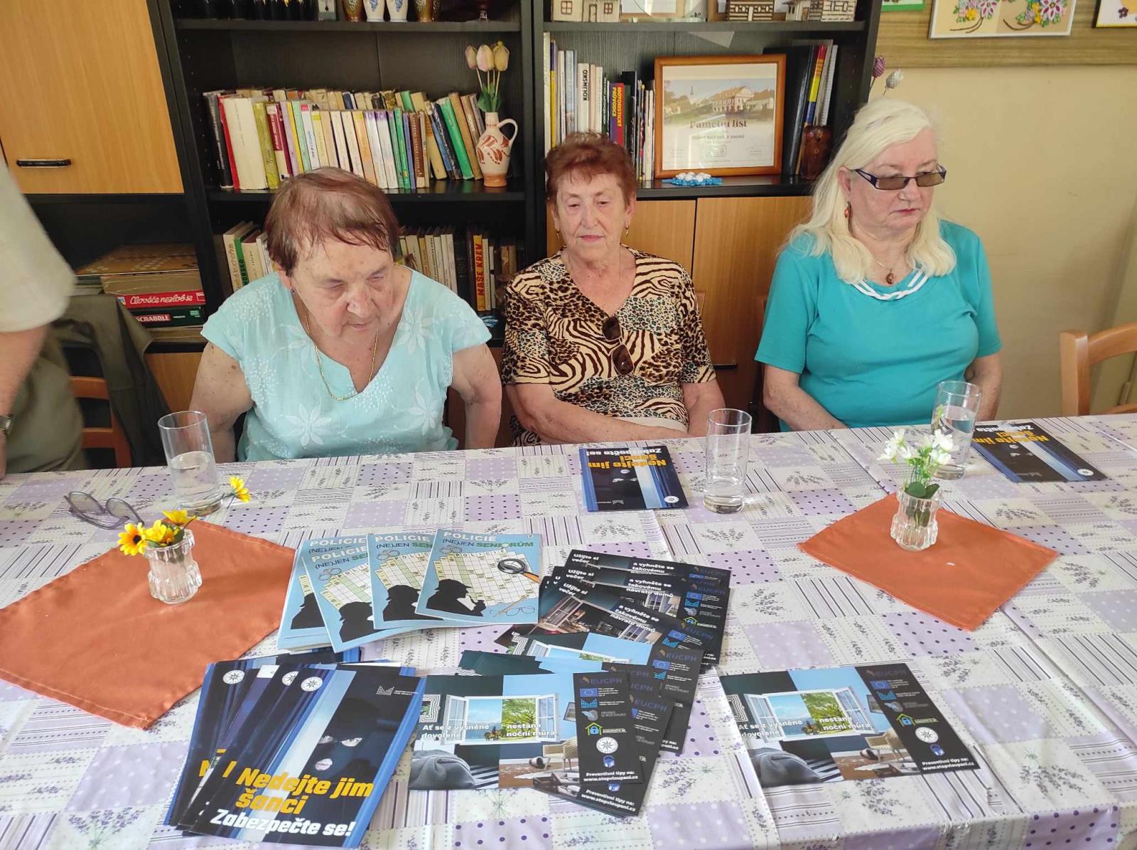 Beseda se seniory - Evropský den proti vloupání