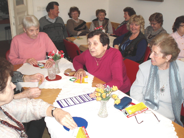 Beseda v klubu seniorů