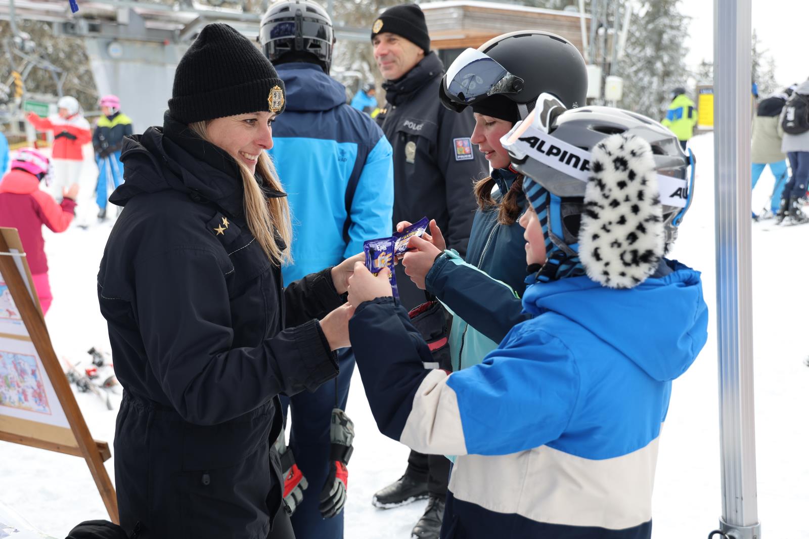 Bezpečně na sjezdovce Lipno nad Vltavou