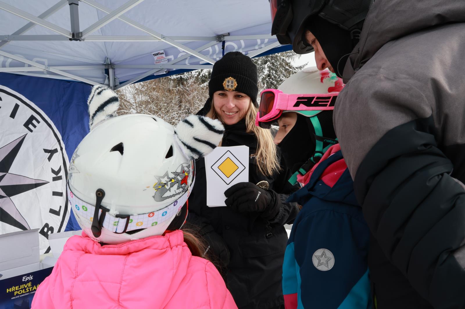 Bezpečně na sjezdovce Lipno nad Vltavou