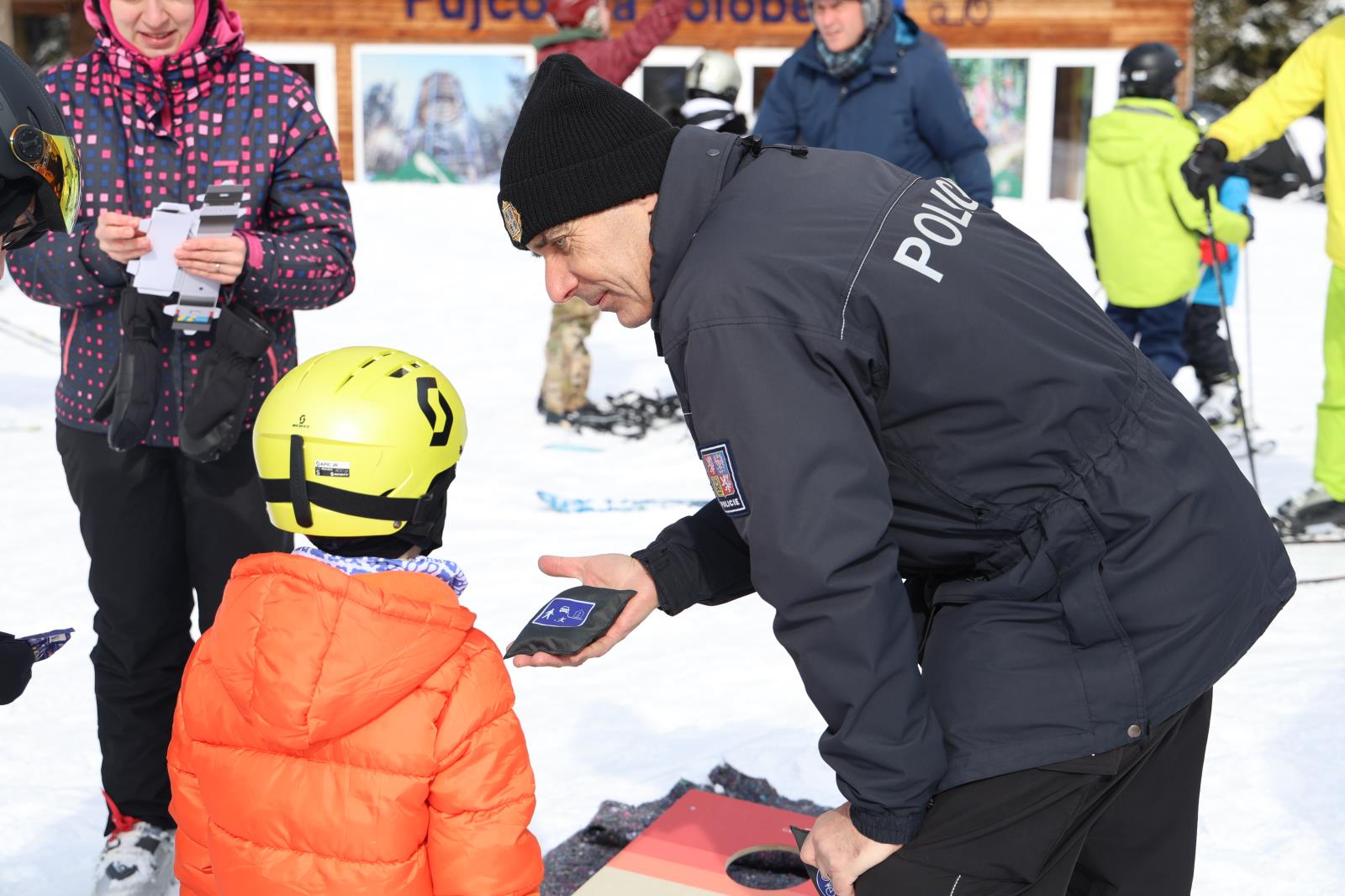 Bezpečně na sjezdovce Lipno nad Vltavou