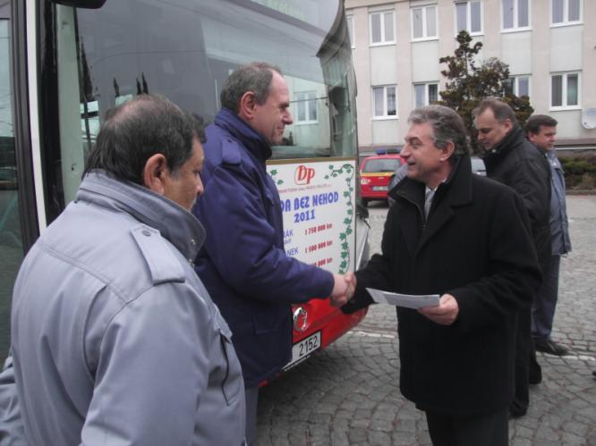 Blahopřání od ředitele dopravního podniku