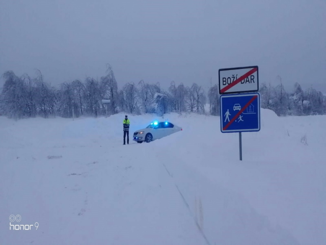 Boží Dar - kalamita