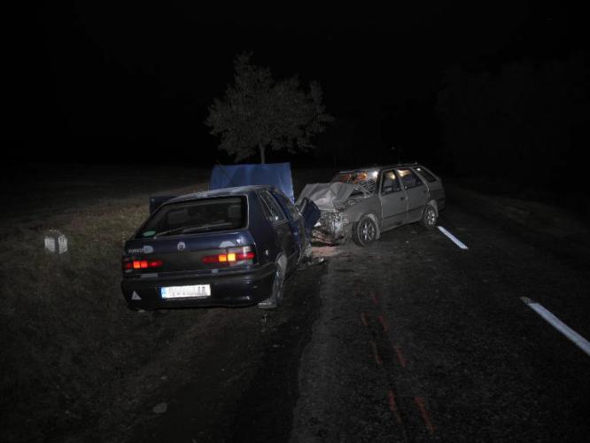 Čelní střet u Hostěradic (2)