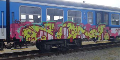 Čerčany sprejerství