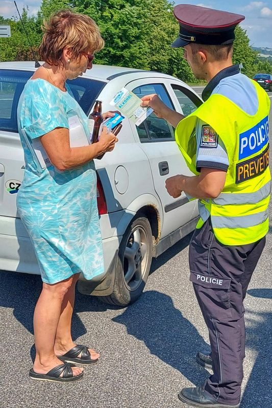 Českoskalické Řídím, piju nealko pivo - 26.6.2023